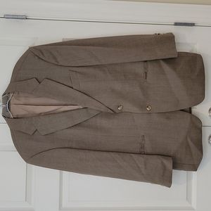 Hugo Boss Olive Two Button Blazer 44 L